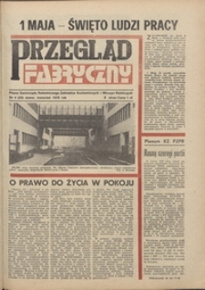 Przegląd Fabryczny : pismo samorządu robotniczego Zakładów Kuzienniczych i Maszyn Rolniczych w Jaworze, 1978, nr 4 (29)