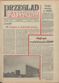 Przegląd Fabryczny : pismo samorządu robotniczego Zakładów Kuzienniczych i Maszyn Rolniczych w Jaworze, 1979, nr 6 (43)