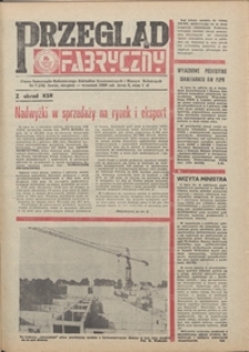 Przegląd Fabryczny : pismo samorządu robotniczego Zakład&oacute;w Kuzienniczych i Maszyn Rolniczych w Jaworze, 1980, nr 7 (56)