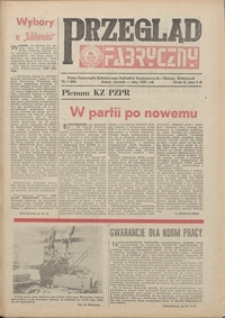 Przegląd Fabryczny : pismo samorządu robotniczego Zakładów Kuzienniczych i Maszyn Rolniczych w Jaworze, 1981, nr 1 (60)
