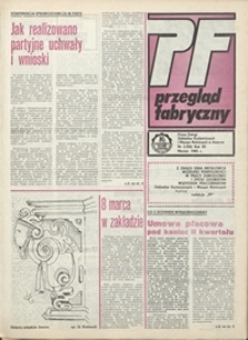 Przegląd Fabryczny : pismo załogi Zakładów Kuzienniczych i Maszyn Rolniczych w Jaworze, 1985, nr 3 (92)