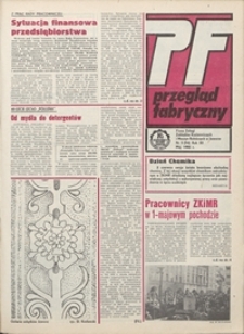 Przegląd Fabryczny : pismo załogi Zakład&oacute;w Kuzienniczych i Maszyn Rolniczych w Jaworze, 1985, nr 5 (94)