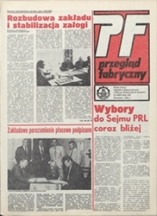 Przegląd Fabryczny : pismo załogi Zakład&oacute;w Kuzienniczych i Maszyn Rolniczych w Jaworze, 1985, nr 8 (97)