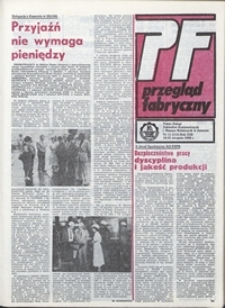 Przegląd Fabryczny : pismo załogi Zakładów Kuzienniczych i Maszyn Rolniczych w Jaworze, 1986, nr 11 (111)
