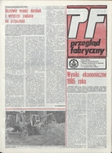 Przegląd Fabryczny : pismo załogi Zakładów Kuzienniczych i Maszyn Rolniczych w Jaworze, 1986, nr 14 (114)