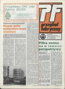 Przegląd Fabryczny : pismo załogi Zakładów Kuzienniczych i Maszyn Rolniczych w Jaworze, 1986, nr 19 (119)