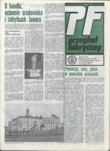 Przegląd Fabryczny : pismo załogi Zakładów Kuzienniczych i Maszyn Rolniczych w Jaworze, 1987, nr 5 (124)