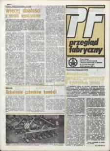 Przegląd Fabryczny : pismo załogi Zakładów Kuzienniczych i Maszyn Rolniczych w Jaworze, 1987, nr 12 (131)