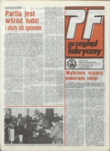 Przegląd Fabryczny : pismo załogi Zakładów Kuzienniczych i Maszyn Rolniczych w Jaworze, 1987, nr 13 (132)