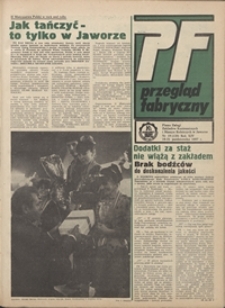 Przegląd Fabryczny : pismo załogi Zakładów Kuzienniczych i Maszyn Rolniczych w Jaworze, 1987, nr 19 (138)