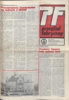 Przegląd Fabryczny : pismo załogi Zakładów Kuzienniczych i Maszyn Rolniczych w Jaworze, 1988, nr 11 (153)
