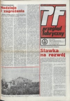 Przegląd Fabryczny : pismo załogi Zakładów Kuzienniczych i Maszyn Rolniczych w Jaworze, 1988, nr 16 (158)