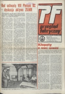 Przegląd Fabryczny : pismo załogi Zakładów Kuzienniczych i Maszyn Rolniczych w Jaworze, 1988, nr 18 (160)