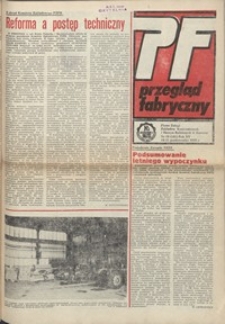 Przegląd Fabryczny : pismo załogi Zakład&oacute;w Kuzienniczych i Maszyn Rolniczych w Jaworze, 1988, nr 19 (161)