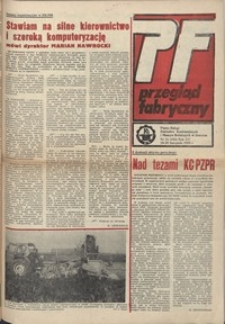 Przegląd Fabryczny : pismo załogi Zakładów Kuzienniczych i Maszyn Rolniczych w Jaworze, 1988, nr 21 (163)