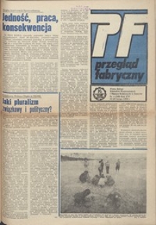 Przegląd Fabryczny : pismo załogi Zakładów Kuzienniczych i Maszyn Rolniczych w Jaworze, 1989, nr 4 (169)