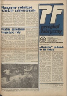 Przegląd Fabryczny : pismo załogi Zakładów Kuzienniczych i Maszyn Rolniczych w Jaworze, 1989, nr 12 (177)