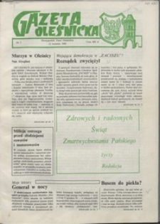 Gazeta Oleśnicka: dwutygodnik Ziemi Oleśnickiej, 1990, nr 2