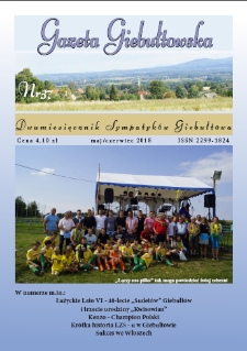 Gazeta Giebułtowska : dwumiesięcznik sympatyk&oacute;w Giebułtowa, 2018, nr 37