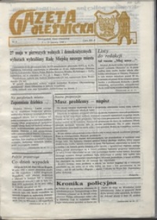 Gazeta Oleśnicka: dwutygodnik Ziemi Oleśnickiej, 1990, nr 06