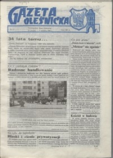 Gazeta Oleśnicka: dwutygodnik Ziemi Oleśnickiej, 1990, nr 11