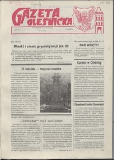 Gazeta Oleśnicka: dwutygodnik Ziemi Oleśnickiej, 1990, nr 13