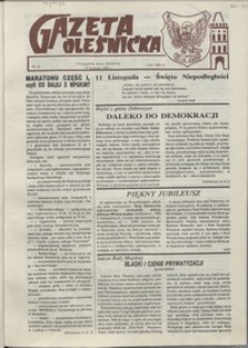 Gazeta Oleśnicka: dwutygodnik Ziemi Oleśnickiej, 1990, nr 16