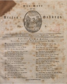 Der Bote aus dem Riesen-Gebirge, 1812, No. 3