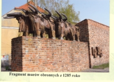 Fragment murów obronnych z 1285 roku [Dokument ikonograficzny]