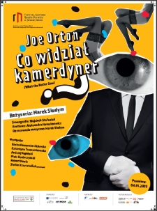 Co widział kamerdyner - plakat [Dokument życia społecznego]