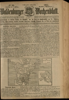 Waldenburger Wochenblatt, Jg. 60, 1914, nr 39