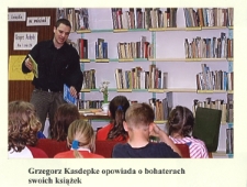 Spotkanie autorskie z Grzegorzem Kasdepke [Dokument ikonograficzny]
