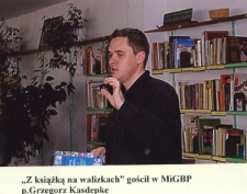 Spotkanie autorskie z Grzegorzem Kasdepke [Dokument ikonograficzny]