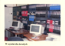 Czytelnia Działu dla Dorosłych [Dokument ikonograficzny]