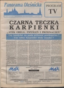 Panorama Oleśnicka: dwutygodnik Ziemi Oleśnickiej, 1991, nr 32
