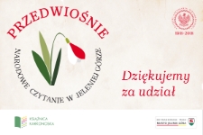 "Przedwiośnie" Narodowe Czytanie w Jeleniej Górze : 8 września 2018 r. [...] - pocztówka [Dokument życia społecznego]