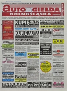 Auto Giełda Dolnośląska : regionalna gazeta ogłoszeniowa, 2004, nr 58 (1146) [21.05]
