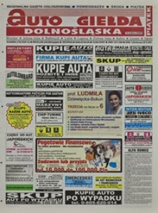 Auto Giełda Dolnośląska : regionalna gazeta ogłoszeniowa, 2004, nr 64 (1152) [4.06]