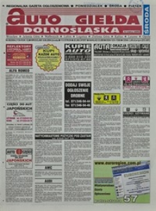 Auto Giełda Dolnośląska : regionalna gazeta ogłoszeniowa, 2004, nr 66 (1154) [9.06]