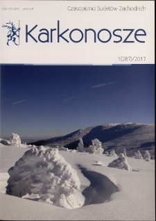 Karkonosze : czasopismo Sudet&oacute;w Zachodnich, 2017, nr 1 (287)