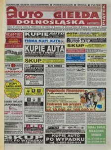 Auto Giełda Dolnośląska : regionalna gazeta ogłoszeniowa, 2004, nr 76 (1164) [2.07]