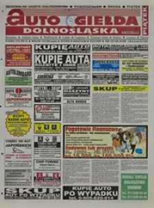 Auto Giełda Dolnośląska : regionalna gazeta ogłoszeniowa, 2004, nr 82 (1170) [16.07]