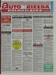 Auto Giełda Dolnośląska : regionalna gazeta ogłoszeniowa, 2004, nr 87 (1175) [28.07]