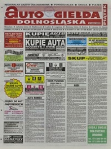 Auto Giełda Dolnośląska : regionalna gazeta ogłoszeniowa, 2004, nr 88 (1176) [30.07]