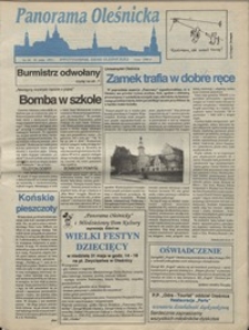 Panorama Oleśnicka: dwutygodnik Ziemi Oleśnickiej, 1992, nr 54