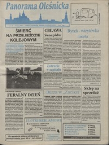 Panorama Oleśnicka: dwutygodnik Ziemi Oleśnickiej, 1992, nr 58