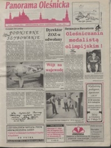 Panorama Oleśnicka: dwutygodnik Ziemi Oleśnickiej, 1992, nr 61