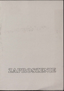 Twórczość moja jest wszystkim II : otwarcie wystawy prac plastycznych osób niepełnosprawnych - zaproszenie [Dokument życia społecznego]