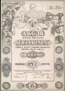 Polskie akcje i obligacje : wystawa ze zbiorów Andrzeja Dychały - zaproszenie [Dokument życia społecznego]