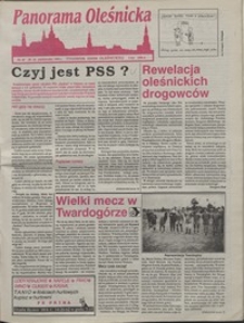 Panorama Oleśnicka: tygodnik Ziemi Oleśnickiej, 1992, nr 69